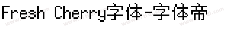 Fresh Cherry字体字体转换